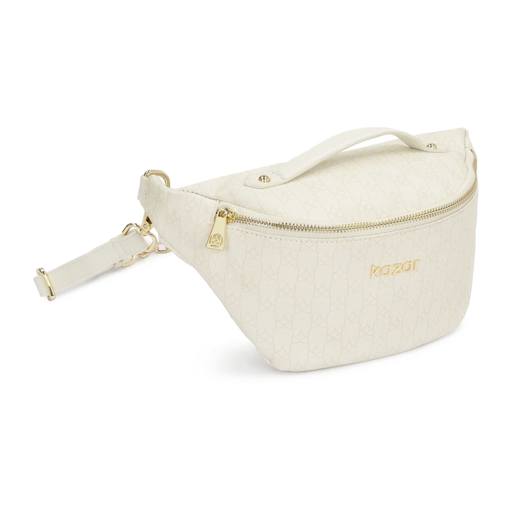 Kazar Leren heuptas met handvat White Dames