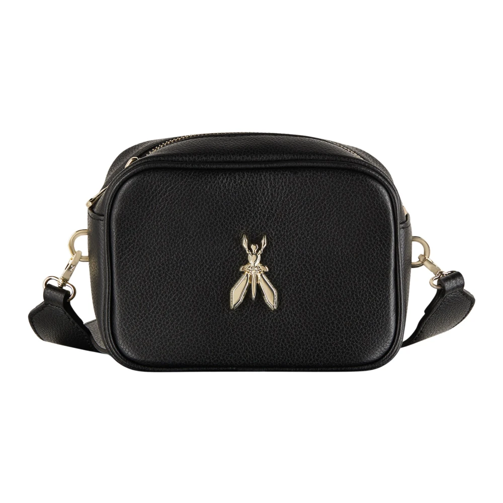 PATRIZIA PEPE Fly Camera Tas Crossbody 8B0186L001 Black Dames