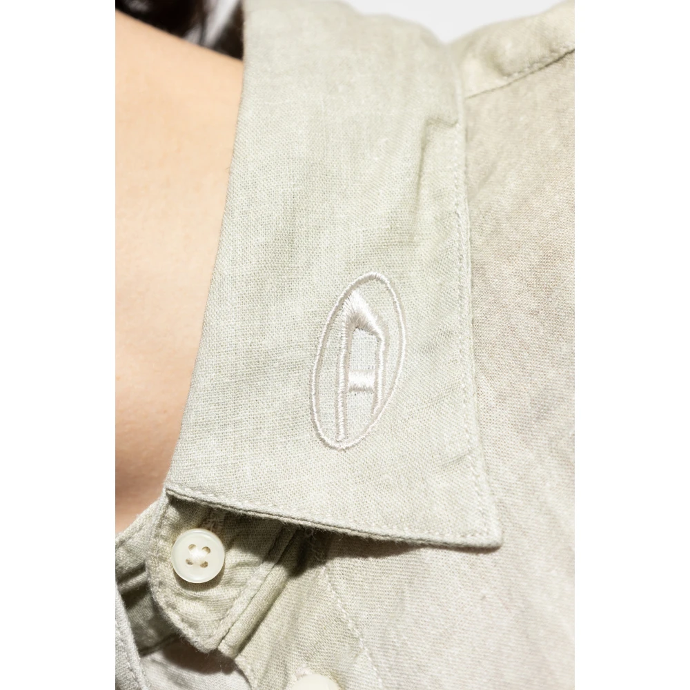 Diesel Shirt S-Leie-Short Gray Heren