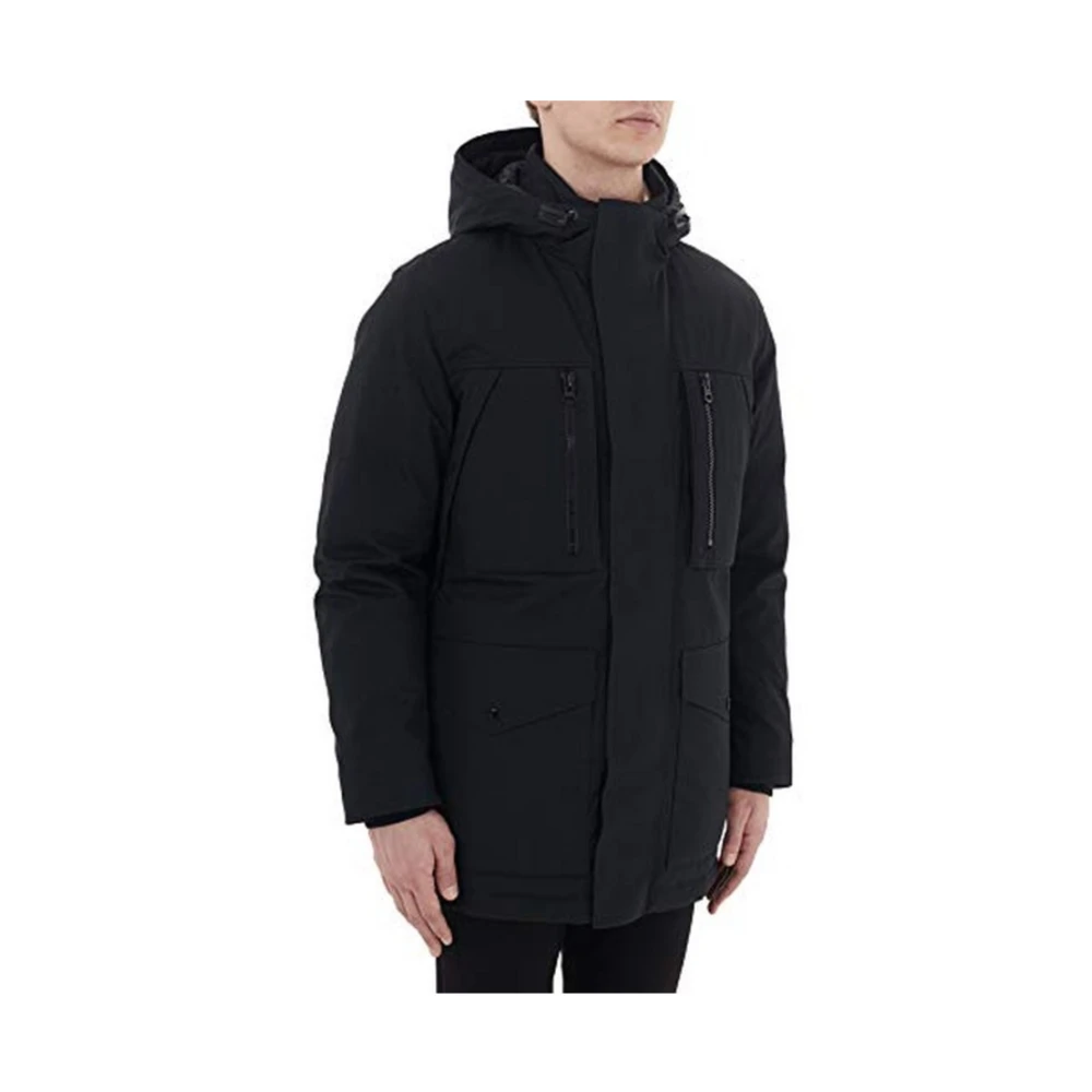 Hugo Boss Stijlvolle jassen voor mannen Black Heren