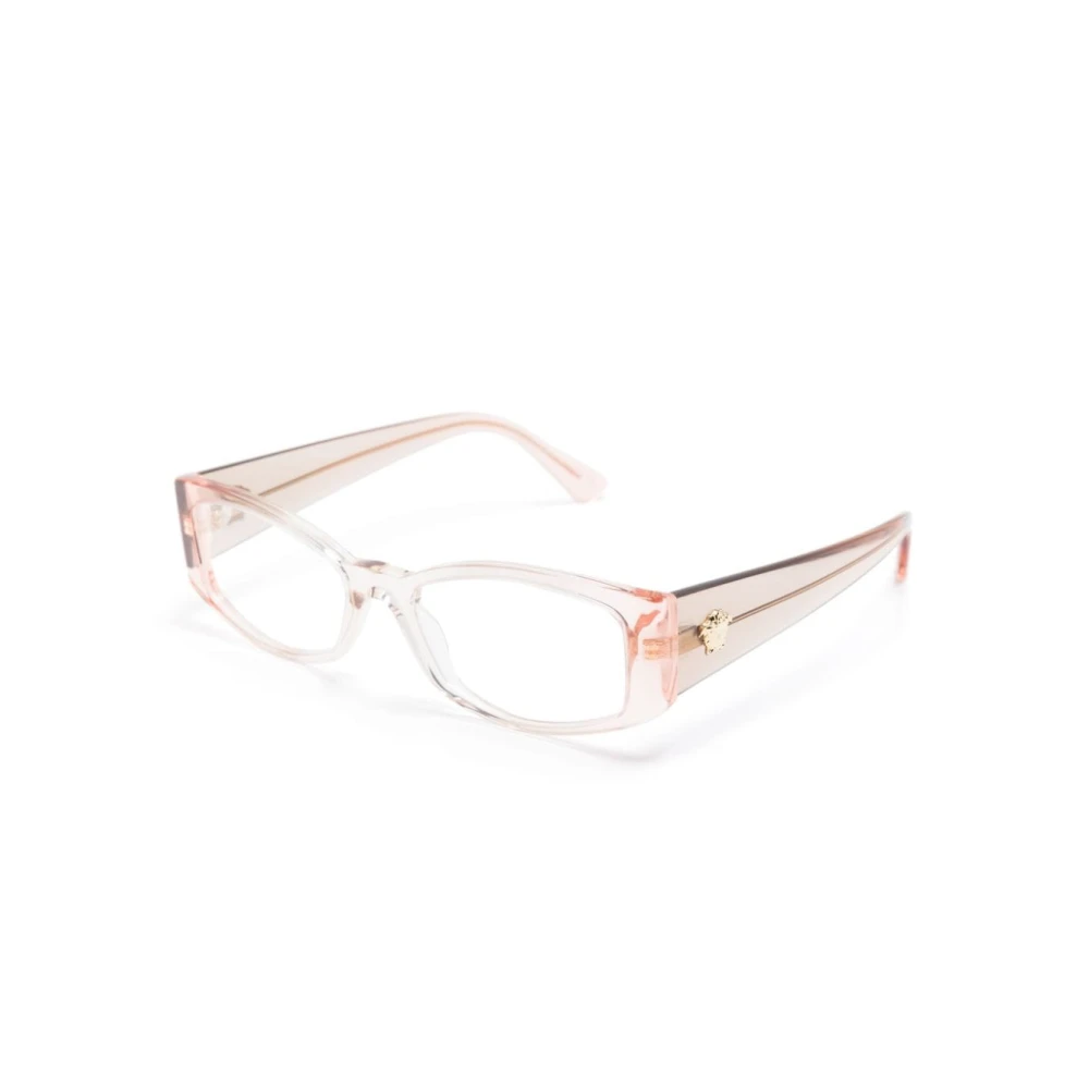 Versace Roze Optisch Montuur voor Dagelijks Gebruik White Dames