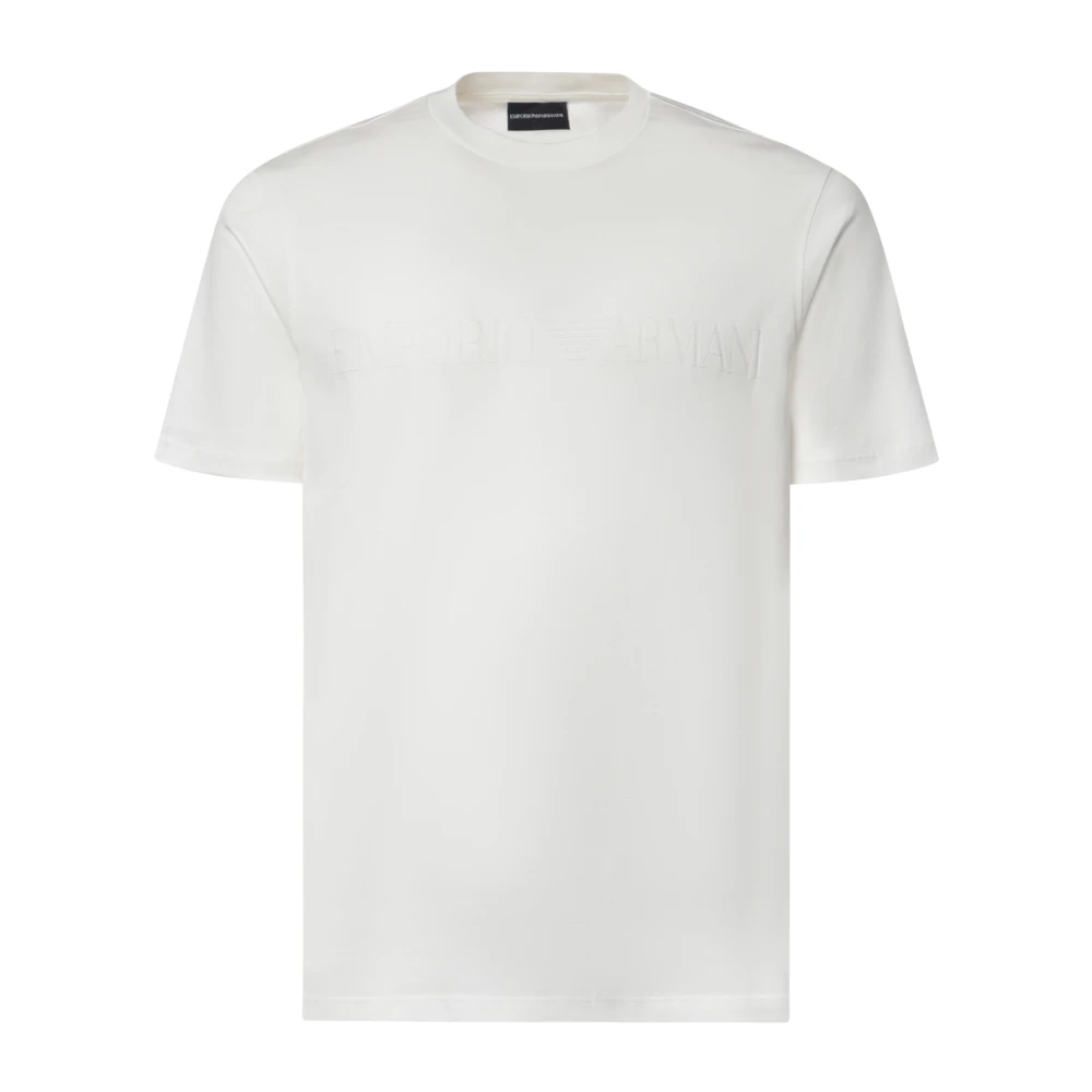 Emporio Armani Uomo Bianco - T-Shirt - Tops - L