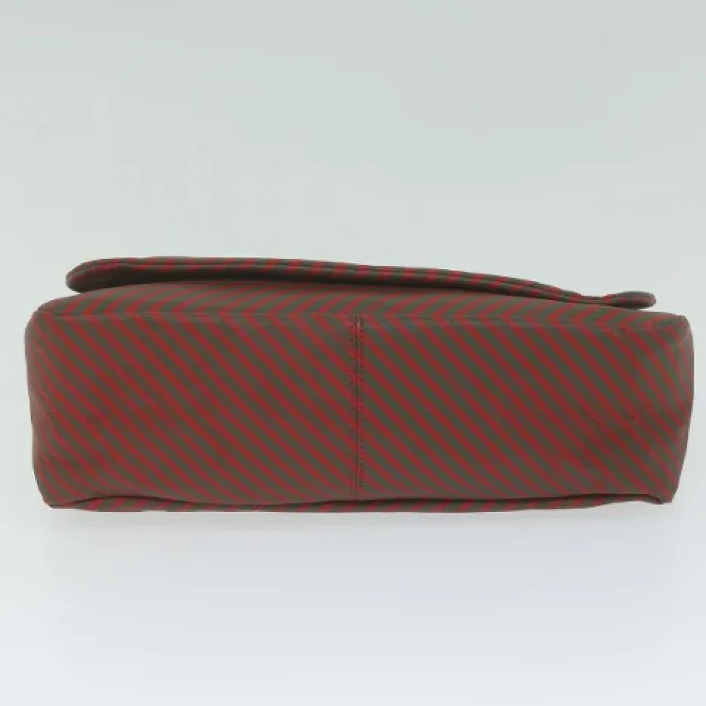 Gucci Vintage Pre-owned Canvas clutches Red Dames