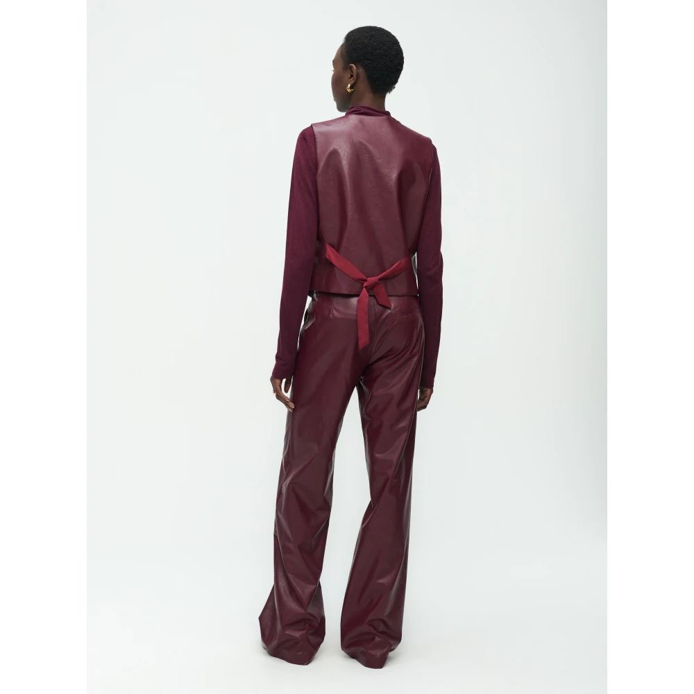 Jane Lushka Erik Vest Purple Dames