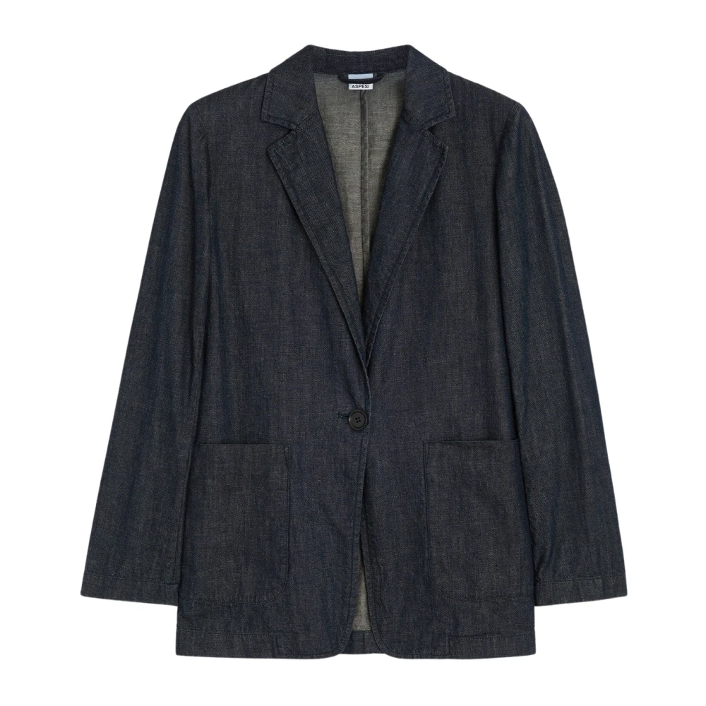 Aspesi - Jackets > Blazers - Blue - Aspesi - Modalova