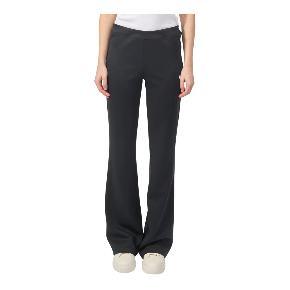 K-way Zwarte Joggers Jenny Regular Fit Black Dames