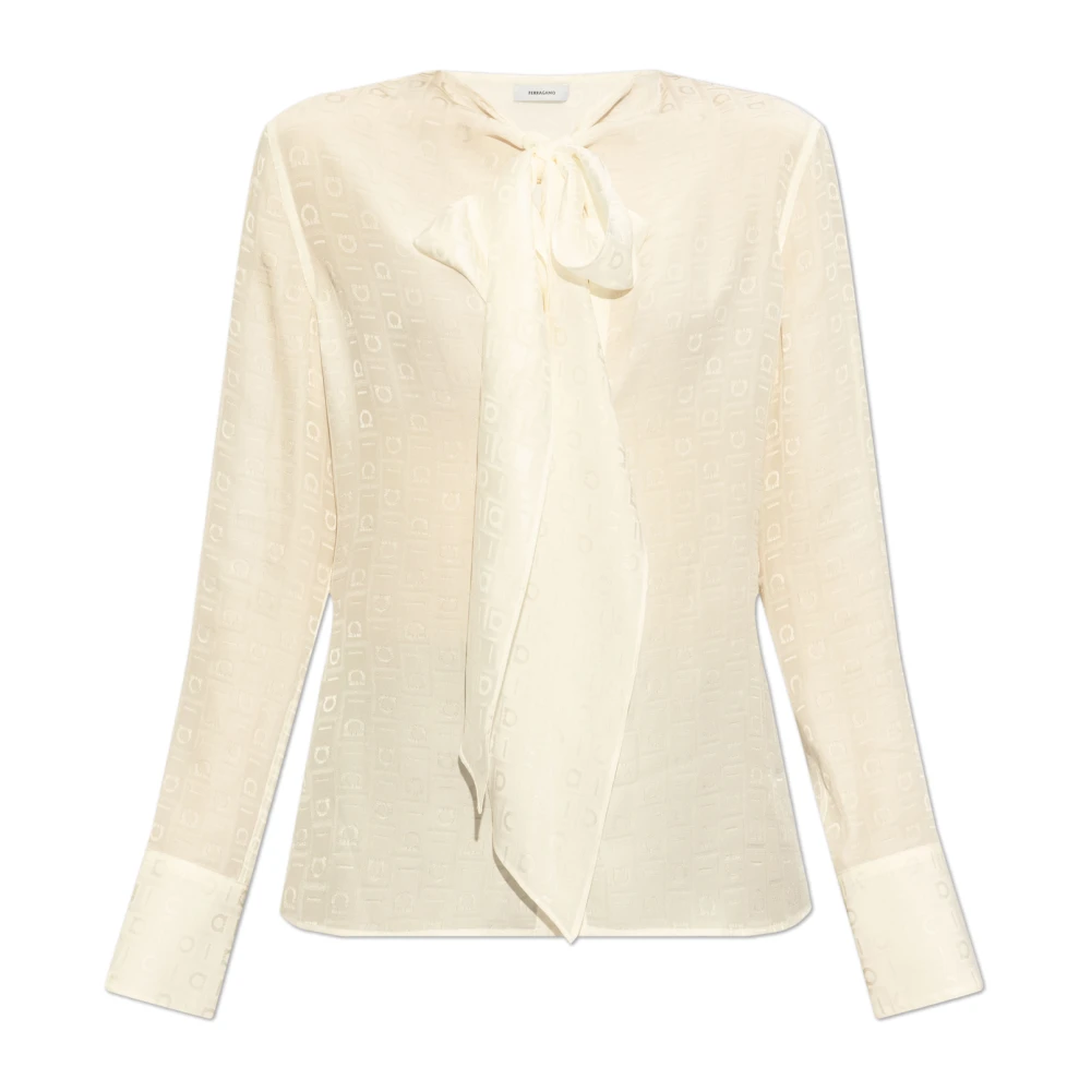 Blouses & Shirts > Blouses - - Salvatore Ferragamo - Modalova