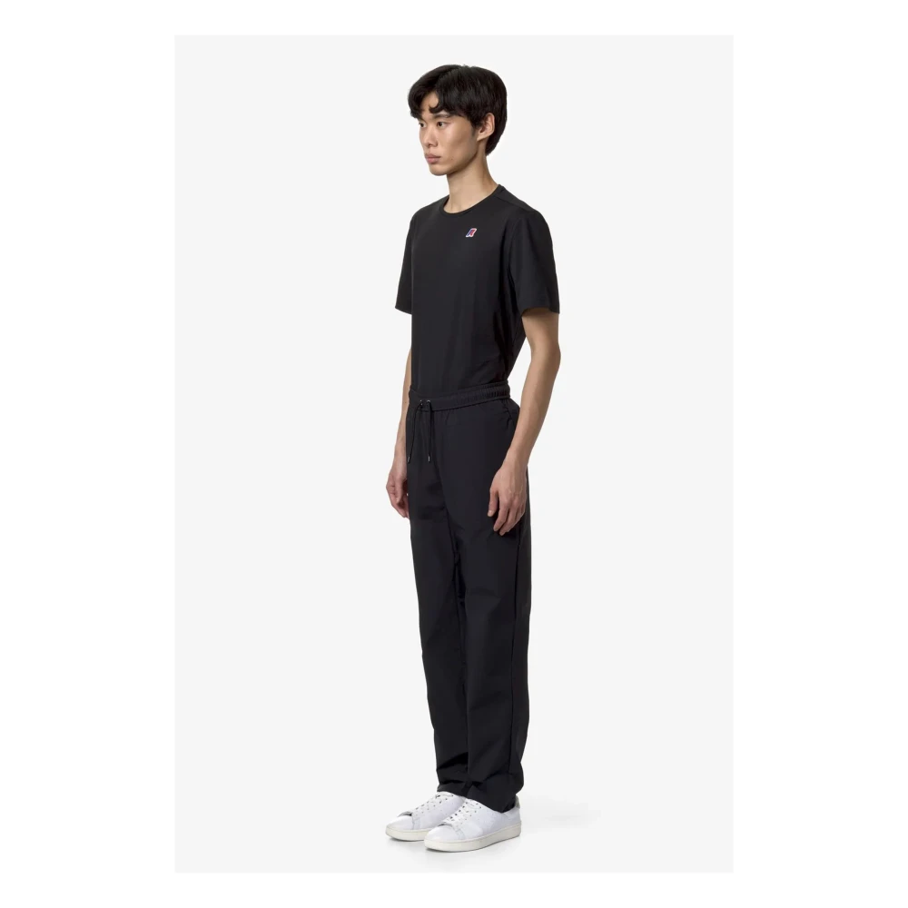 K-way Sweatpants Black Heren