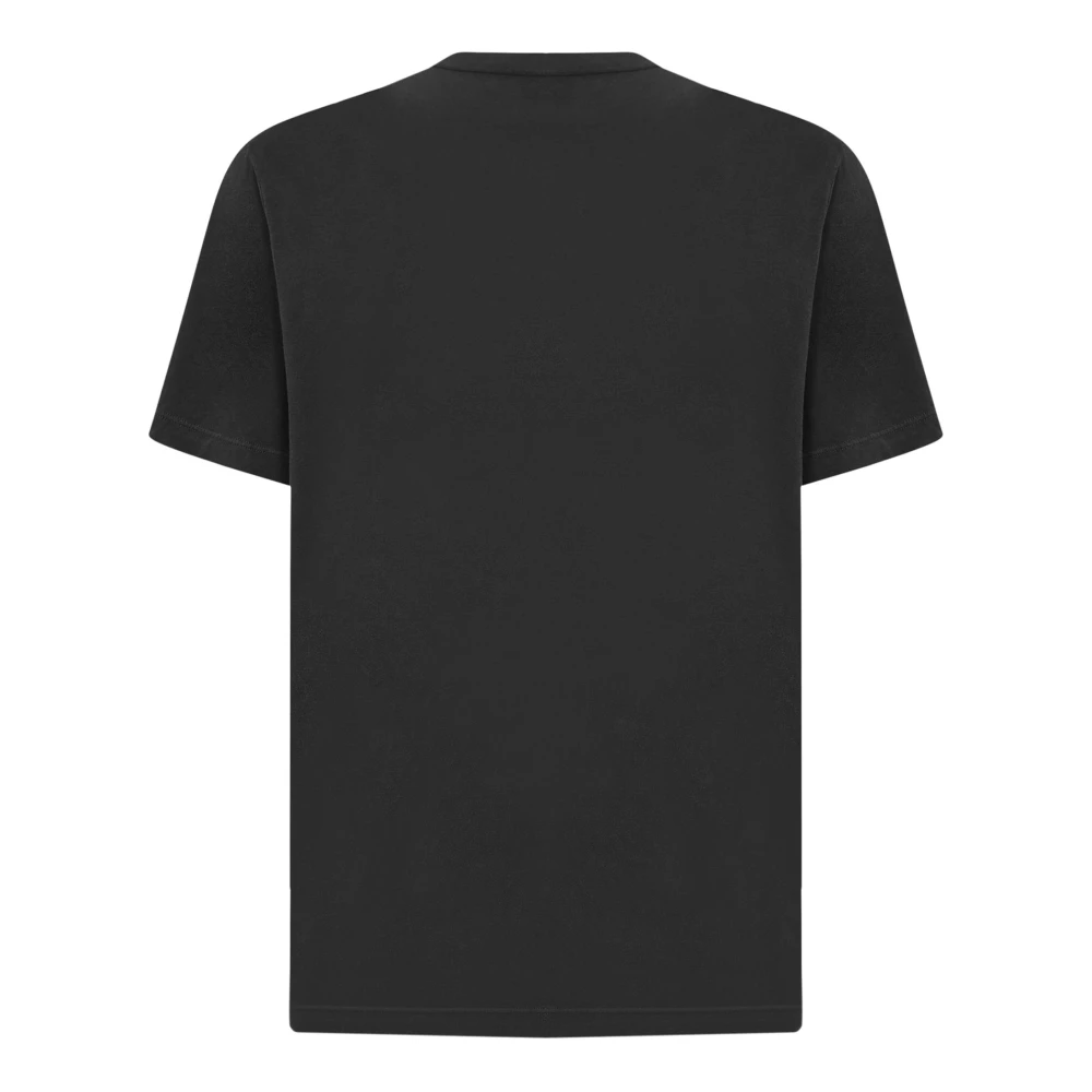 James Perse Koolstof Katoen Crewneck T-Shirt Black Heren