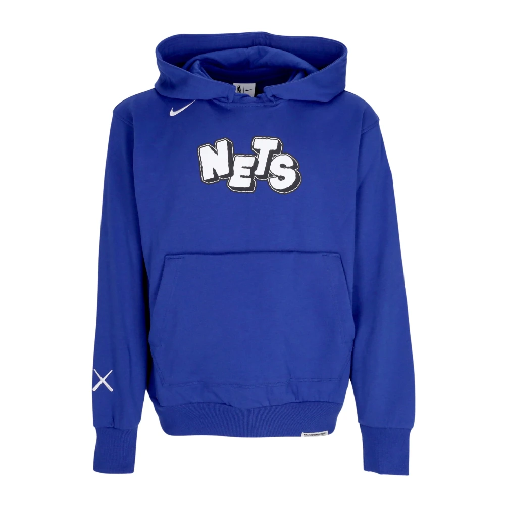 Nike City Edition Courtside Hoodie Blue Heren
