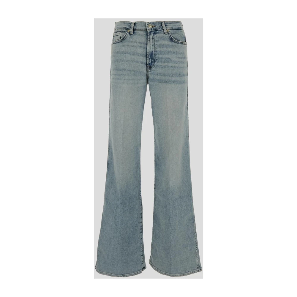 7 For All Mankind Flared Jeans van Denim voor Dames Blue Dames