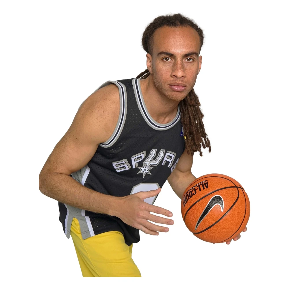 Mitchell & Ness SA Spurs-Tony Parker Tank Top Black Heren