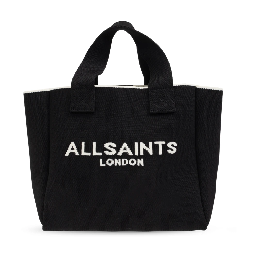 AllSaints Izzy Shopper Bag Black Dames