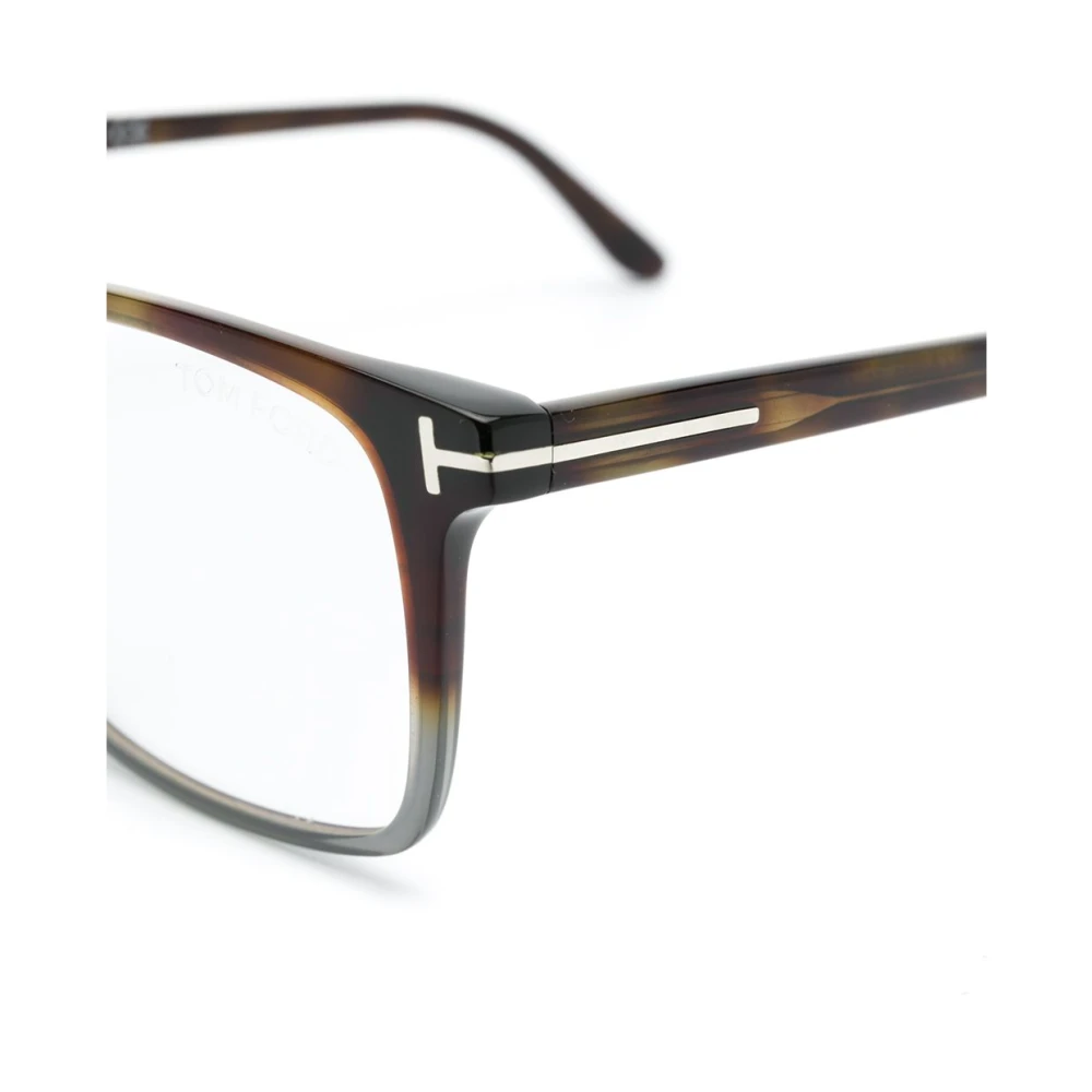 Tom Ford Bruin Havana Optisch Frame Brown Heren
