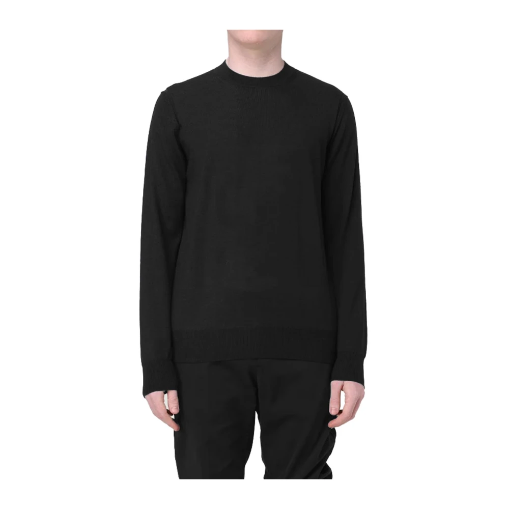 Paolo Pecora Zwarte Sweater Collectie Black Heren