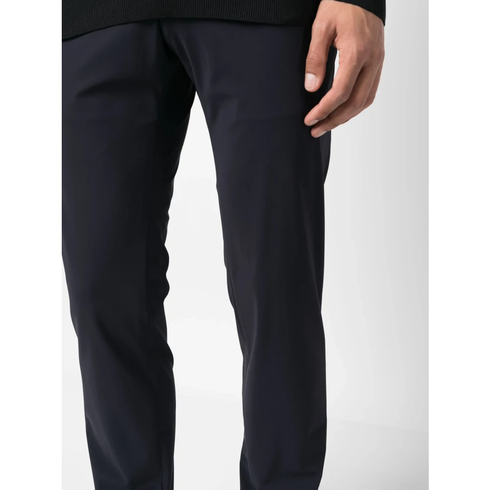 PT Torino Stretch broek met zakken gemaakt in Italië Blue Heren