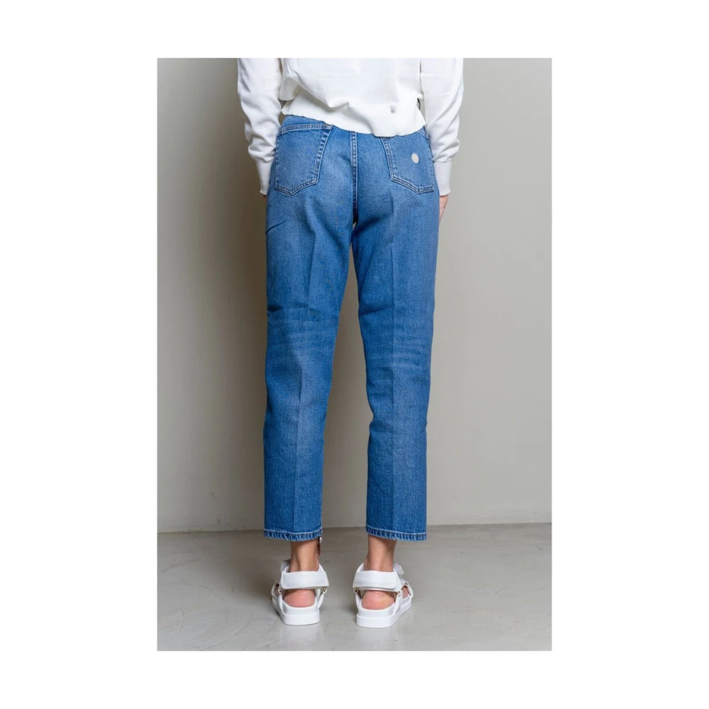 Don The Fuller Hoge taille blauwe denim jeans Blue Dames