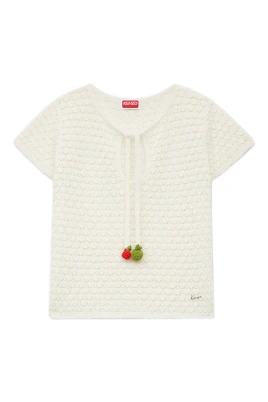 Appel Pop Crochet Top