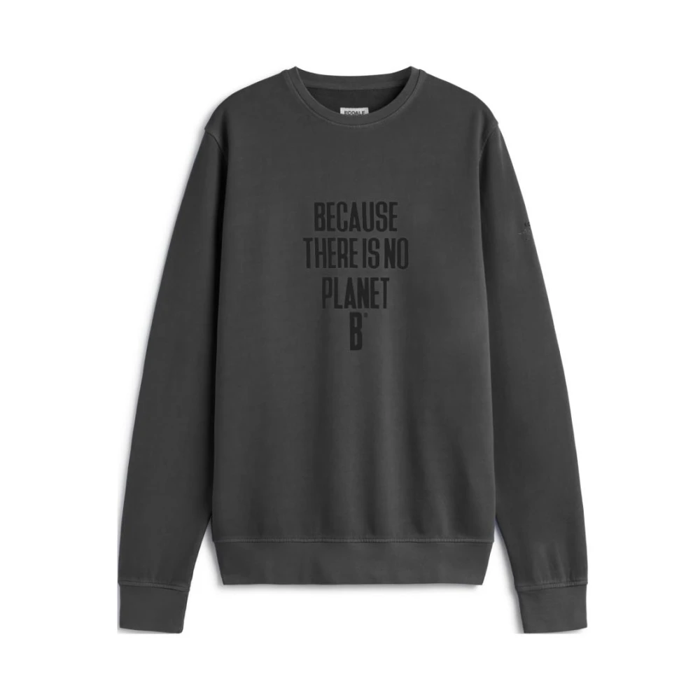 Ecoalf Men's Gray Eco-Friendly Statet Sweatshirt - Sweatshirts - M - Sweatshirts & Hoodies