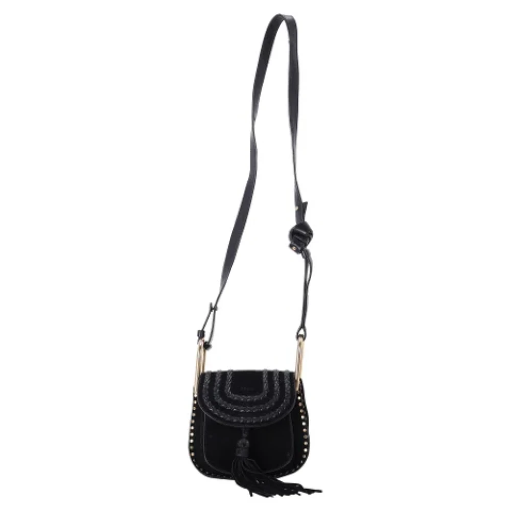 Chloé Pre-owned Suede handbags Black Dames