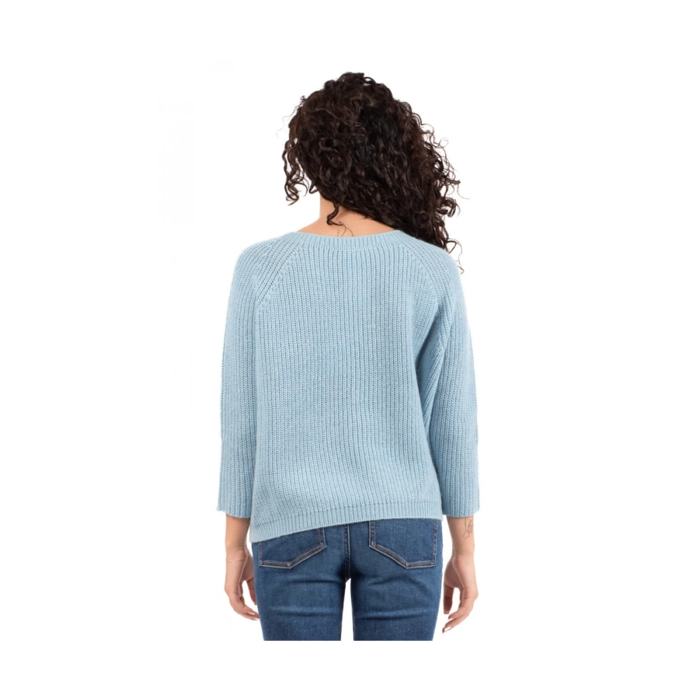 Weekend Dames Casual Top Blue Dames