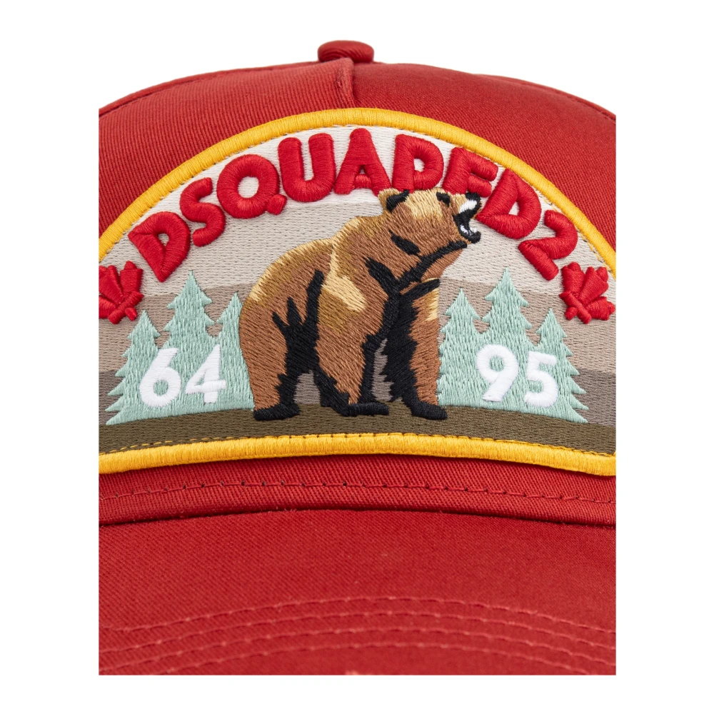 Dsquared2 Baseball cap Red Heren