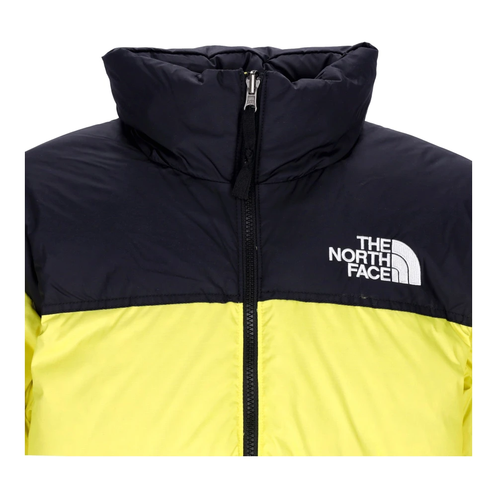 The North Face Retro Nuptse Gele Staart Donsjas Yellow Heren