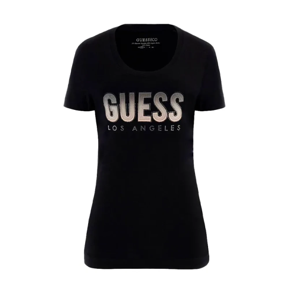 Guess - Tops > T-Shirts - Black - Guess - Modalova