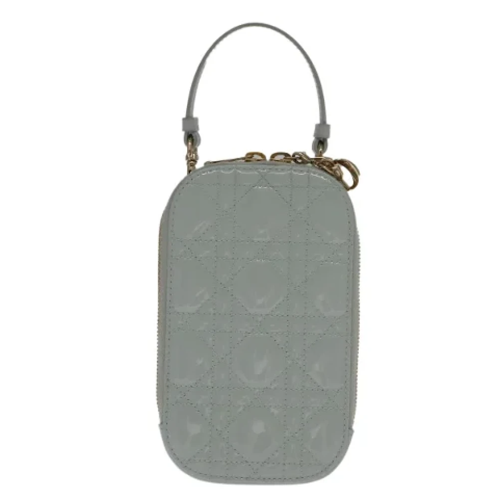 Dior Vintage Pre-owned Fabric dior-bags Blue Dames