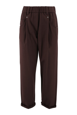 pantalon-rouge-taille-elastique-poches