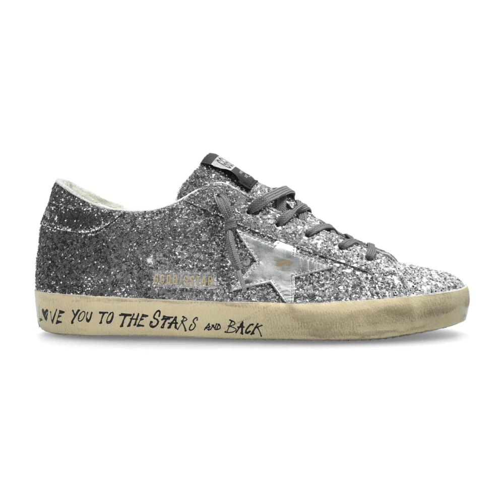 Golden Goose Gray Sneakers, Female, 4 Uk, Super-Star Trainers