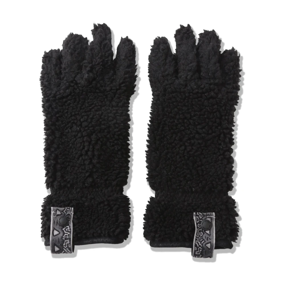 Gramicci Winter Fleece Handschoenen met Jacquard Tape Black Heren
