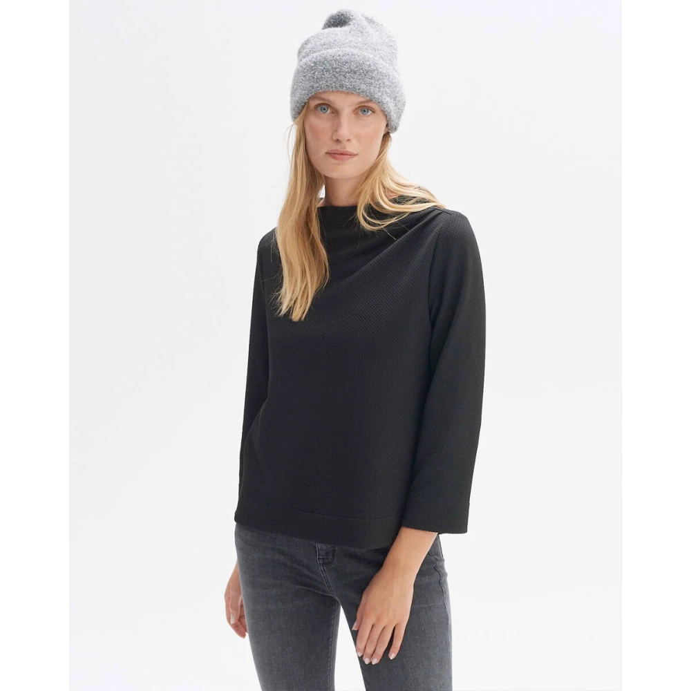 Opus Stijlvolle sjaal met Atwista-pet Gray Dames