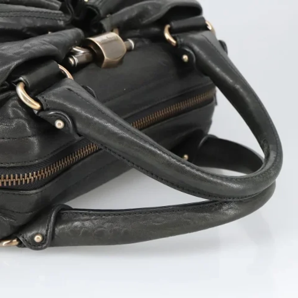 Salvatore Ferragamo Pre-owned Leather handbags Black Dames