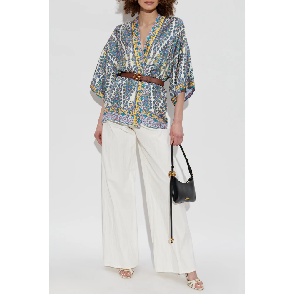 ETRO Zijden overhemd Multicolor Dames
