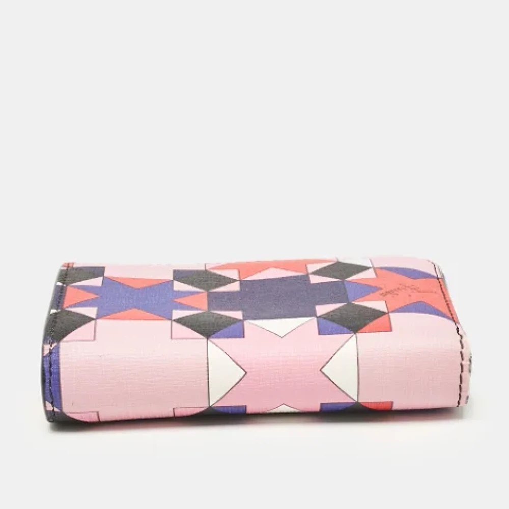 Emilio Pucci Pre-owned Leather wallets Multicolor Dames