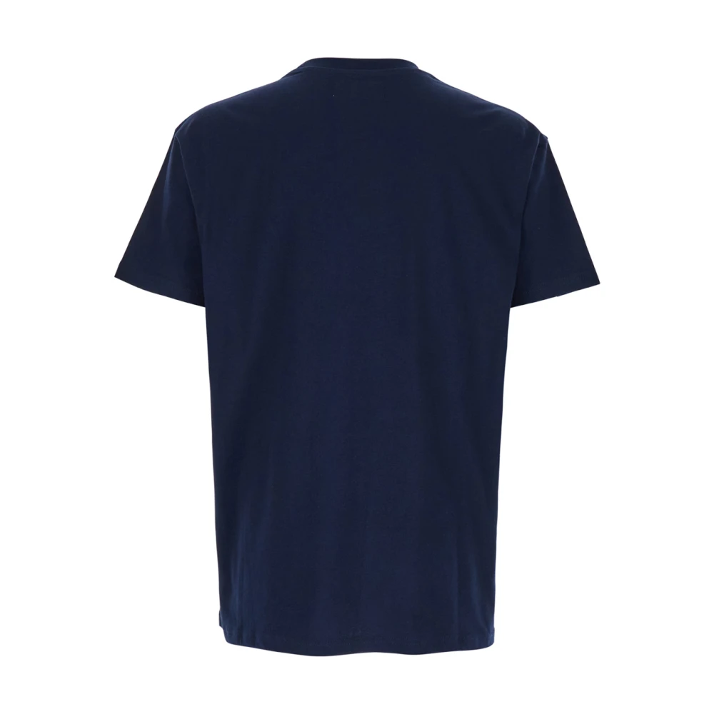 Vivienne Westwood Blauwe Crewneck T-shirt met Orb-detail Blue Dames