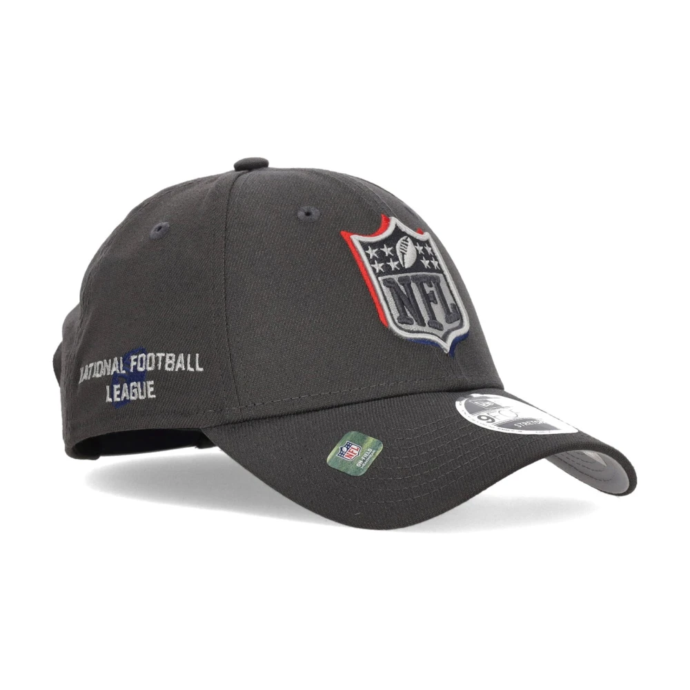 new era Curvy Visor NFL Draft Graphite Hat Gray Heren