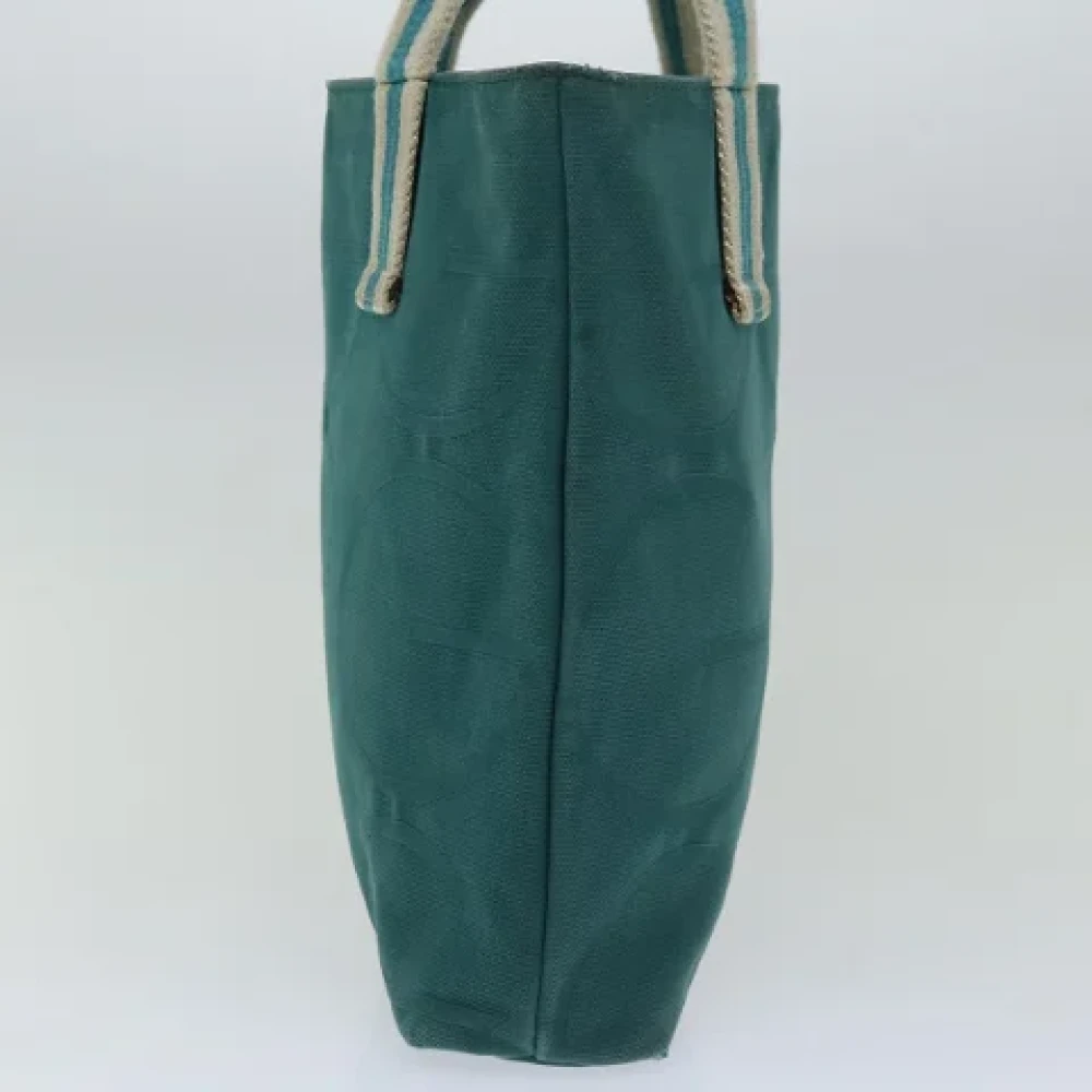 Gucci Vintage Pre-owned Canvas handbags Blue Dames
