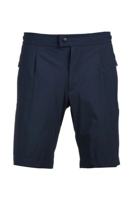 blue-stretch-nylon-drawstring-shorts