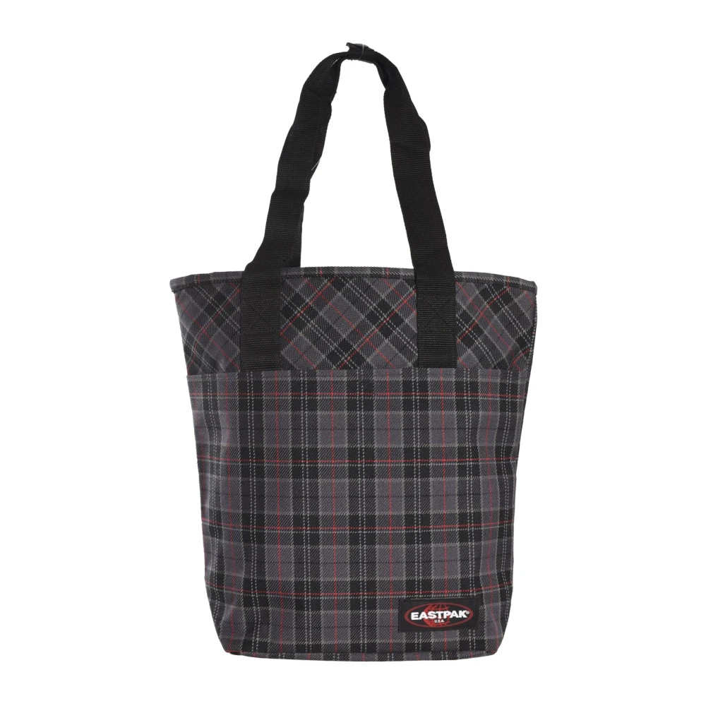 Eastpak Zwarte Shopper Tas met Opgezet Logo Multicolor Dames
