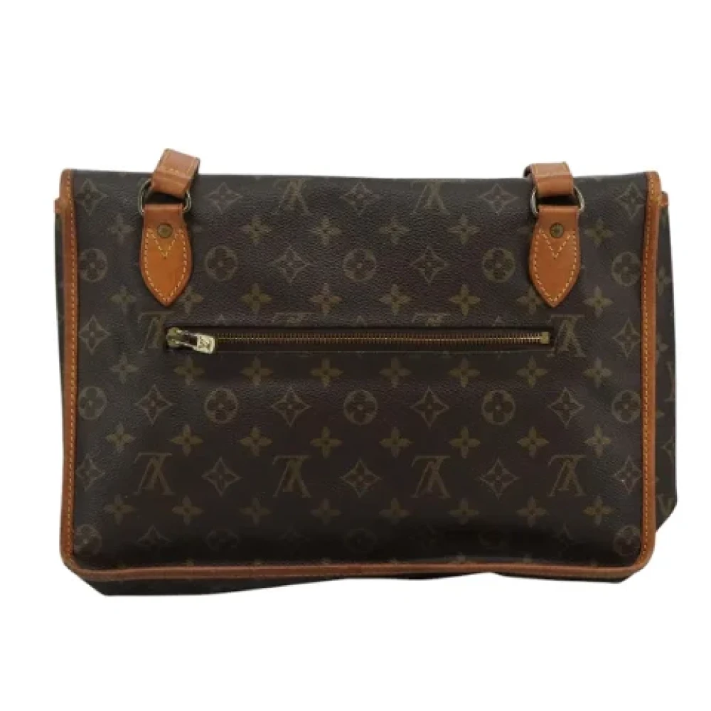 Louis Vuitton Vintage Pre-owned Canvas louis-vuitton-bags Brown Dames