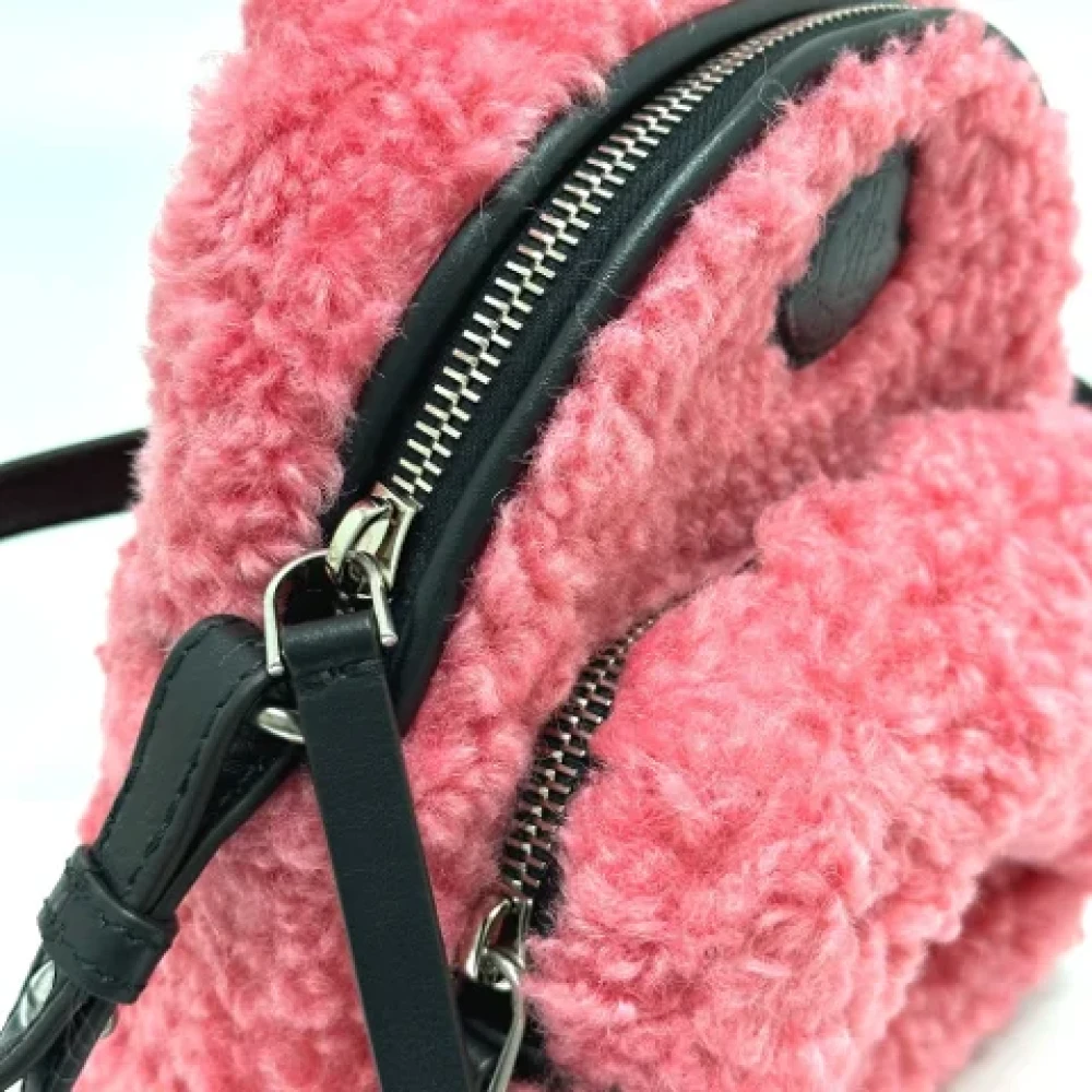 Moncler Pre-owned Plastic backpacks Pink Dames