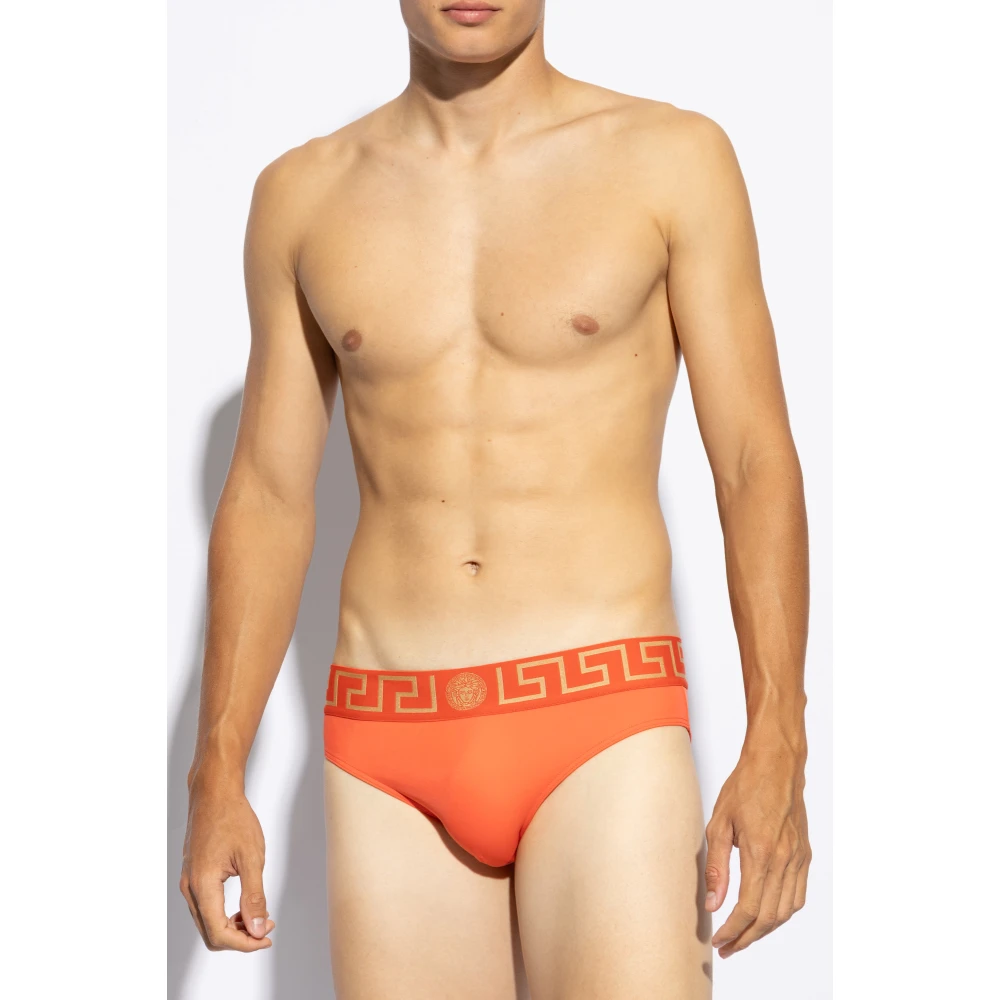Versace Zwembroek Orange Heren