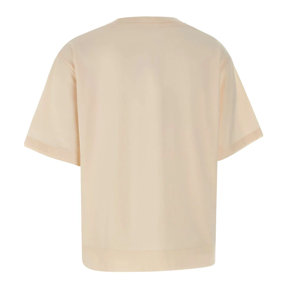 Woolrich Grafische Tee Beige T-shirt Polos Beige Dames