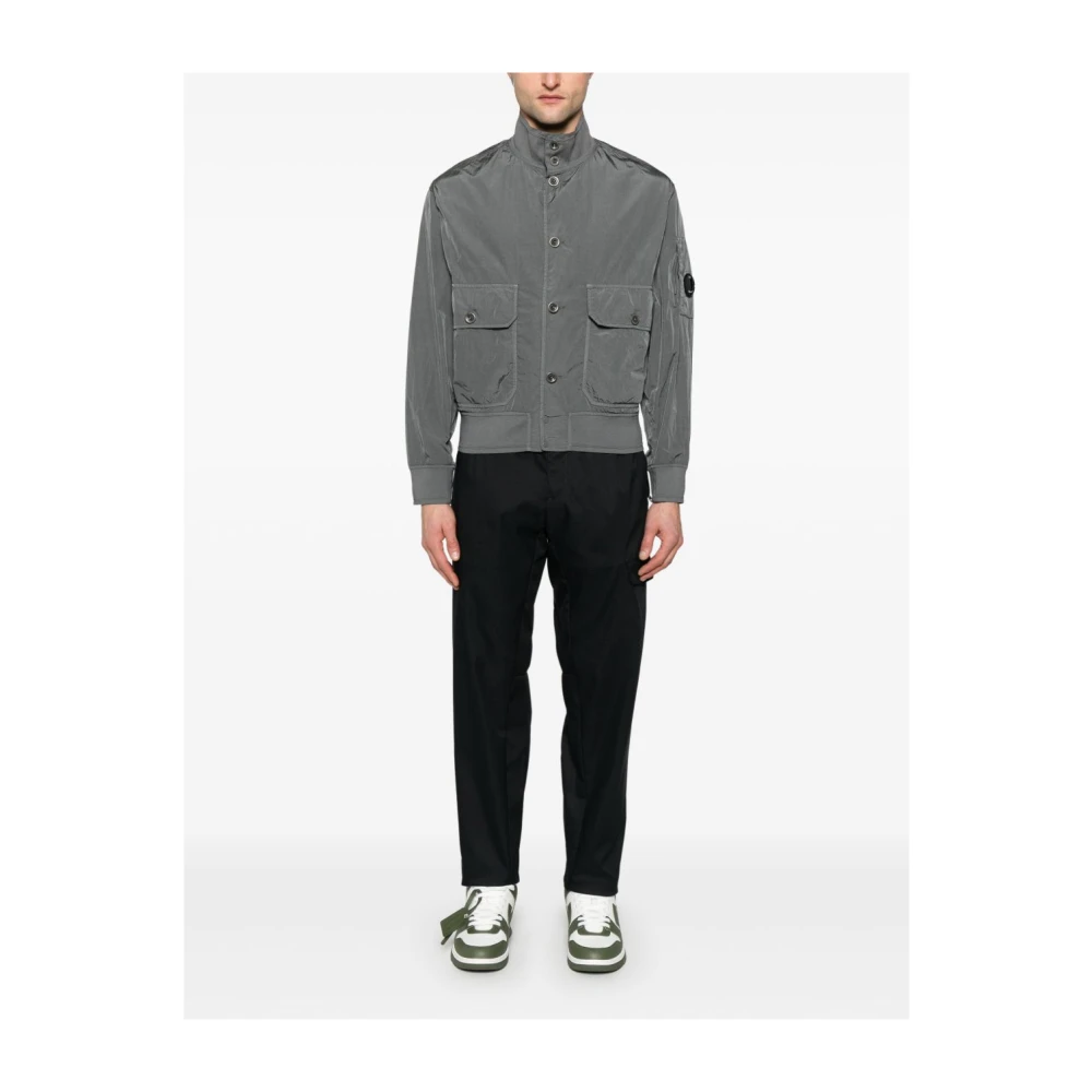 C.P. Company Grijze Herenjassen Gray Heren