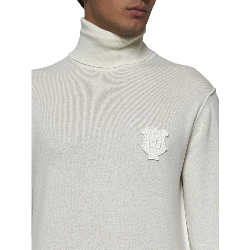Dolce & Gabbana Stijlvolle Sweaters Collectie Beige Heren