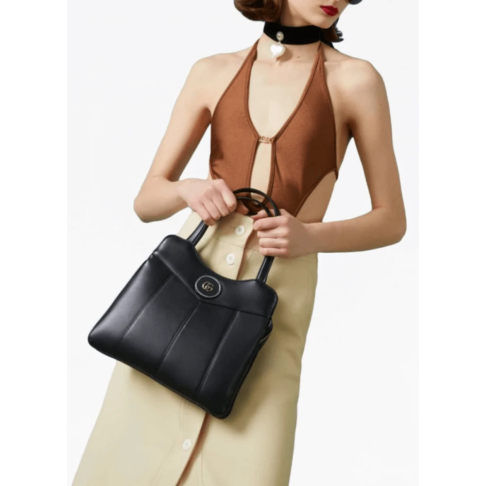 Gucci Small GG Tote Bag Black Dames