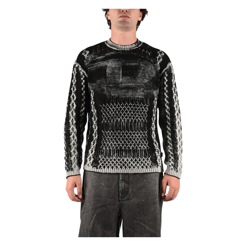 Diesel Uomo Nero Maglie, Xl, New,