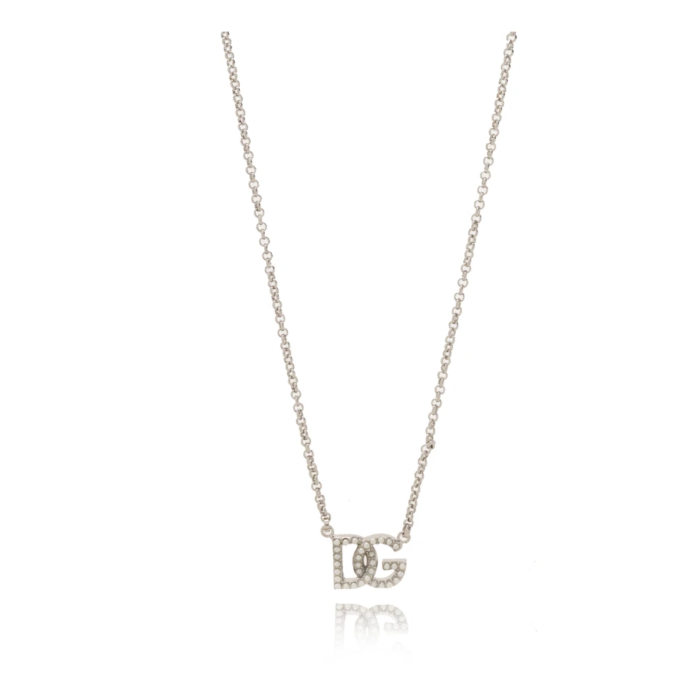 Dolce & Gabbana Mannelijk Grijs Accessoires Heren, One Size, Messing Ketting